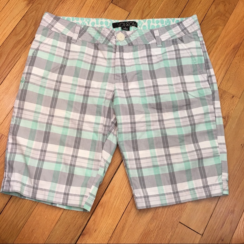 Volcom Plaid Shorts